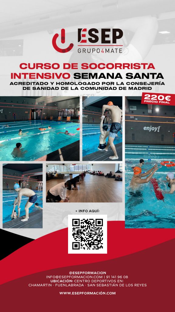 Curso de Socorrismo Intensivo Semana Santa en Madrid