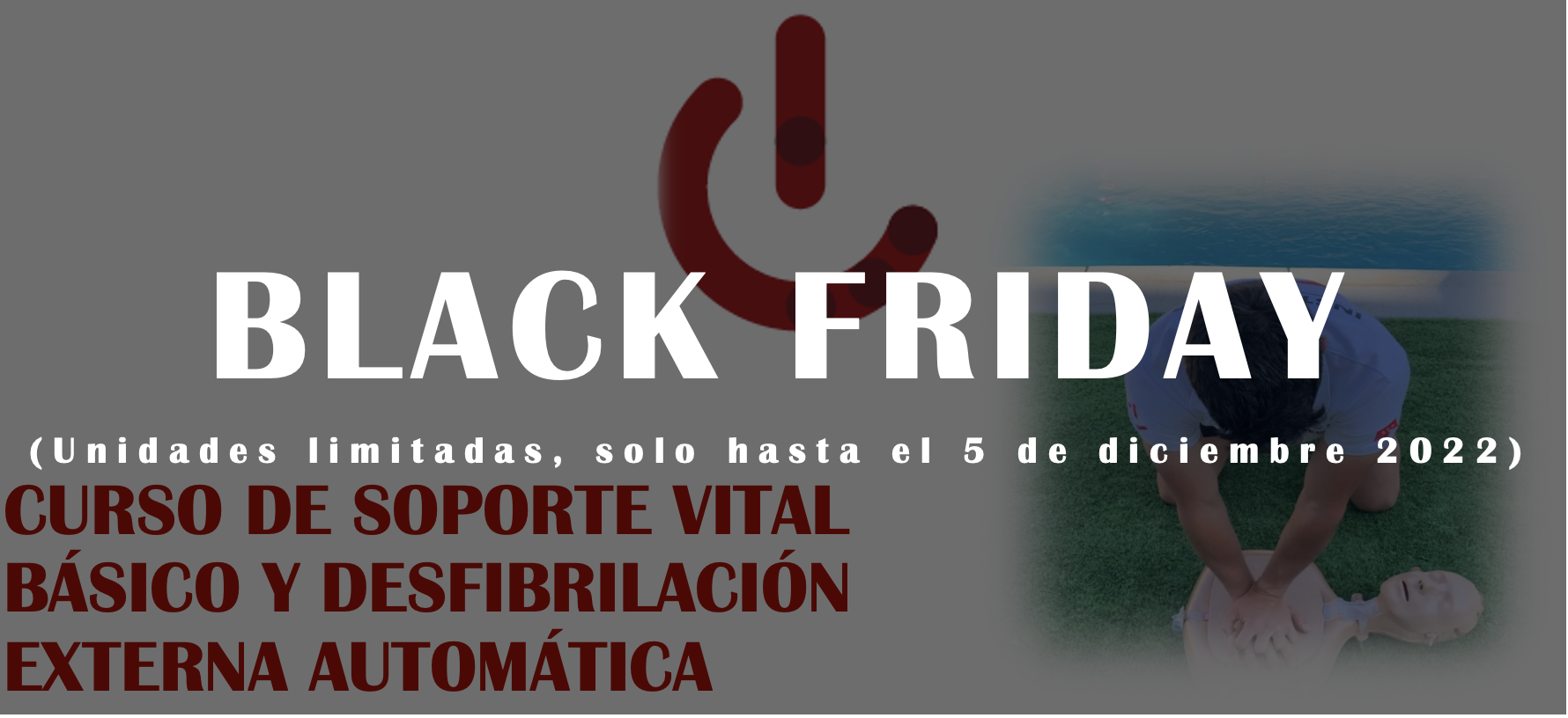 Curso de Socorrismo BlackFriday