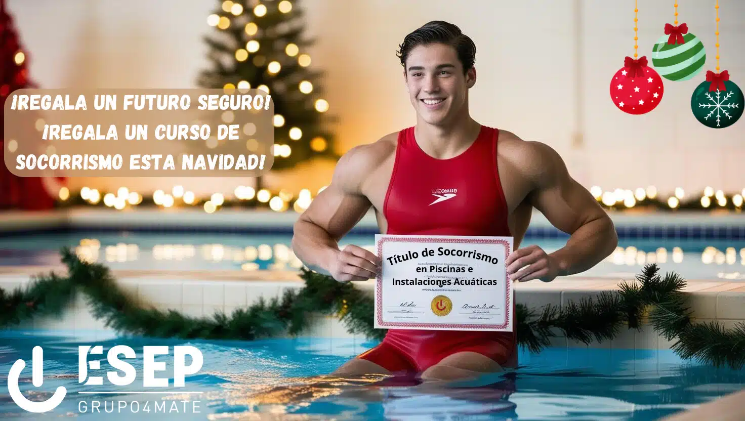 Curso de Socorrismo para Navidad con Descuento Especial!