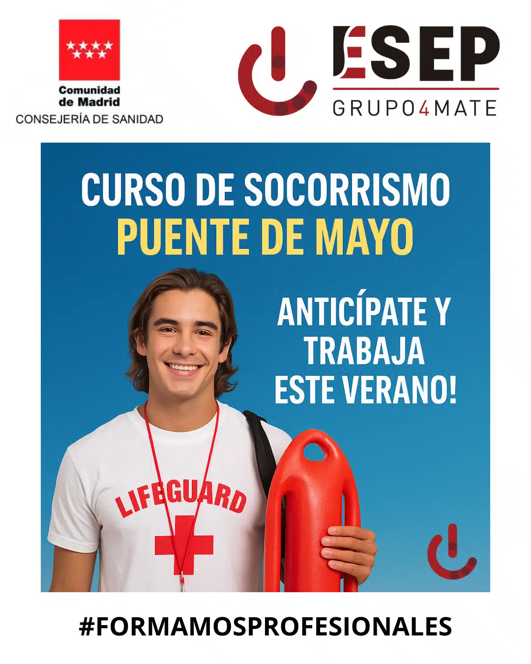 Fórmate como socorrista