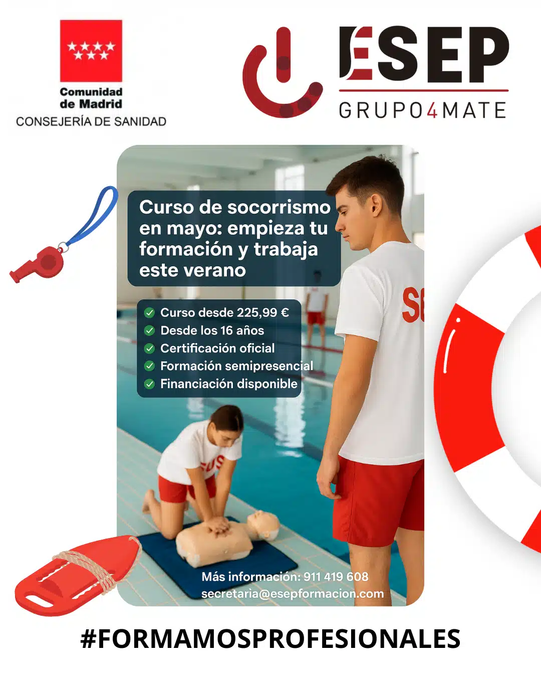 curso de socorrismo en mayo